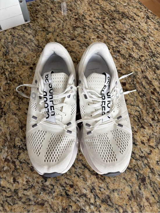 On Running Shoes - On Running White Athletic Running Shoes
